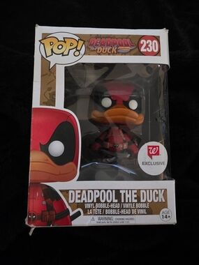 Marvel Deadpool the Duck Vinyl Figure - Red, Black